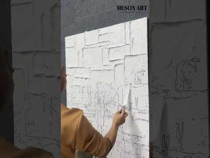 Plaster Art Texture Painting #SG225