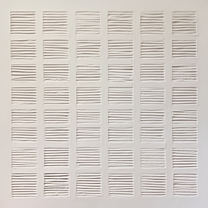 Textured Minimalist Canvas Art White Canvas Wall Art Decor Large White Abstract Wall Paintting