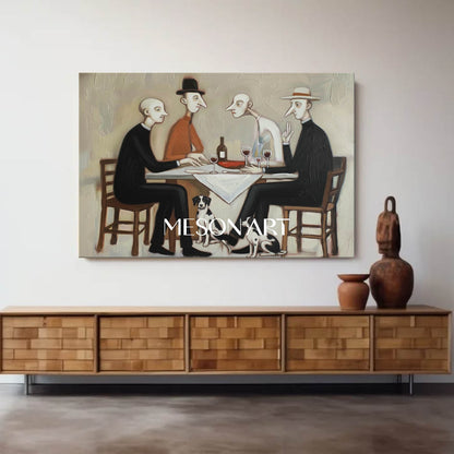 Contemporary Expressionist Art Ready to Hang Custom Modern Wall Decor