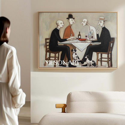 Contemporary Expressionist Art Ready to Hang Custom Modern Wall Decor
