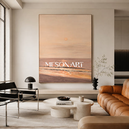 Large Landscape Art Landscape 3D Texture Wall Painting Landscape Oil Painting on Canvas WabiSabi Art