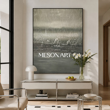 Large Landscape Art Large Landscape 3D Texture Wall Painting Landscape Oil Painting Wabi Sabi Art