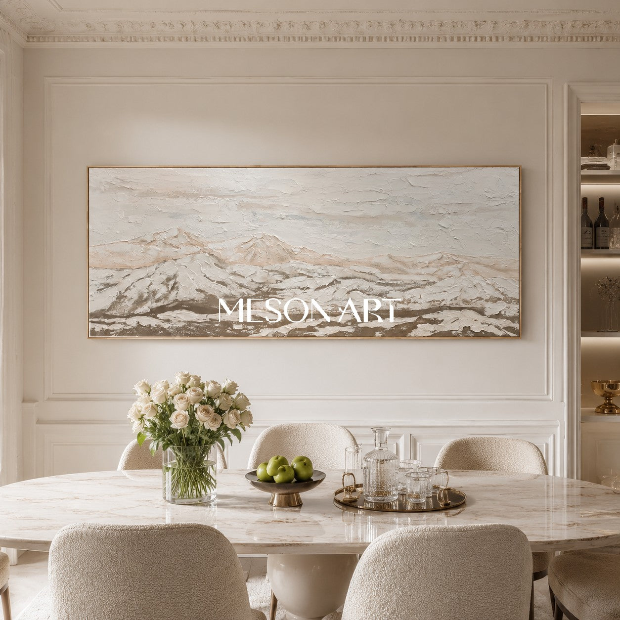 Large Gray 3D Abstract Painting Gray Textured Wall Art Wabi-Sabi Decorating Ideas