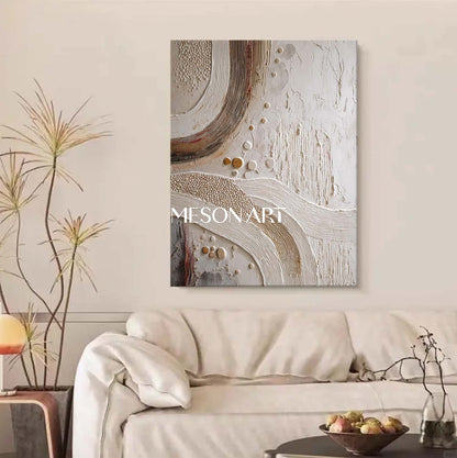 Tropical Bohemian Canvas Art Boho Wall Art for Studio Bohemian Abstract Wall Art