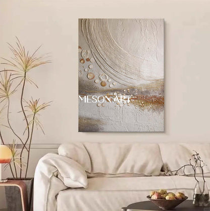 Bohemian Art for Home Decor – Hand-Painted, Textured Canvas for Living Rooms