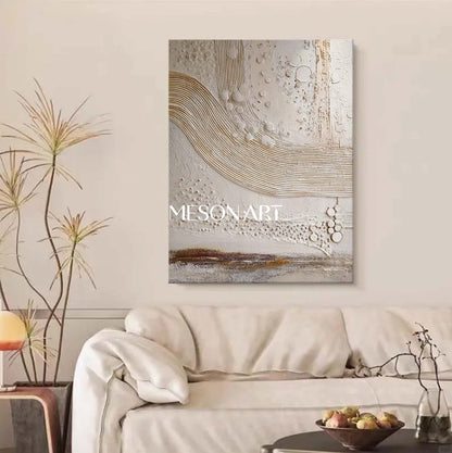 Bohemian Art – Textured Canvas with Abstract Colorful Designs for Contemporary Walls