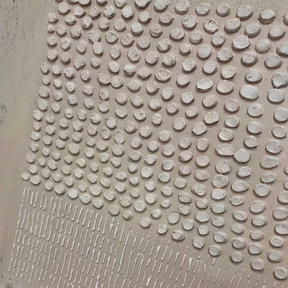 Brown Abstract Painting On Canvas Brown Bohemian Painting Brown Wall Art 3D Texture Painting Brown Abstract Art Grey Taupe Art Wall Art