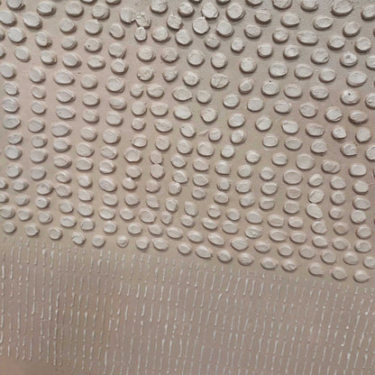 Brown Textured Abstract Art Set of 2 Brown Minimalist Canvas Paintings Wabi Sabi Wall Decor