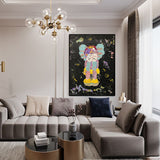 Large Kaws Painting Kaws 3D Textured Wall Paintings Kaws Pop Art Kaws Canvas Art Kaws Artwork