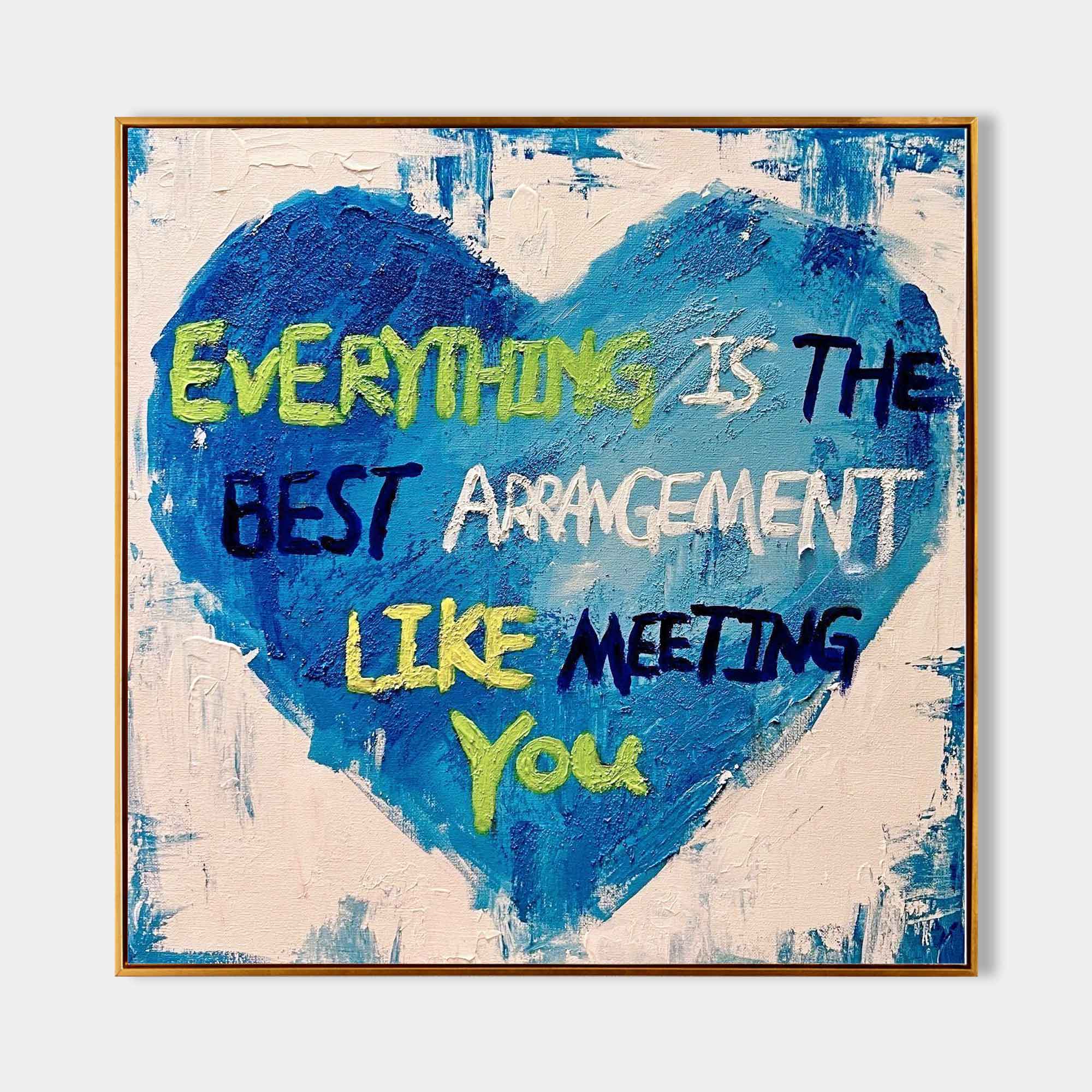 3D Love Heart Wall Art Large Love Heart Canvas Painting Custom Heart Art
