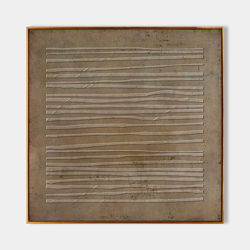 Wabi-Sabi Wall Art brown abstract wall art brown painting brown abstract art canvas Bohemian wall art 3d texture wall art Earth Tone art