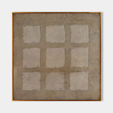 Wabi-Sabi Wall Art brown wall art brown painting brown abstract art canvas Khaki color Bohemian wall painting 3d texture Earth Tone art