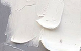 White 3D Minimalist abstract Art White 3D Abstract Art White 3D Textured Painting White Plaster Art