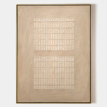 Large Green Abstract Painting Green 3D Textured Wall Art Green Minimalist Canvas Art Wabi-sabi Art