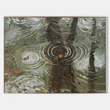 Large Green 3D Landscape Art Wabi Sabi Oil Painting Large Landscape 3D Texture Wall Painting