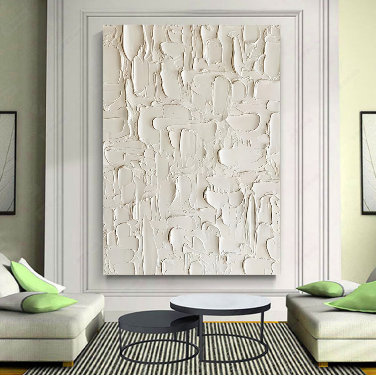 Illustration of Canvas Textured Wall Art Store Online