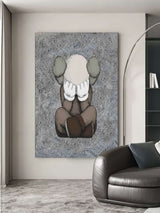 Large KAWS Paintings KAWS Canvas Art KAWS Wall Art KAWS Figures KAWS Paintings for Sale