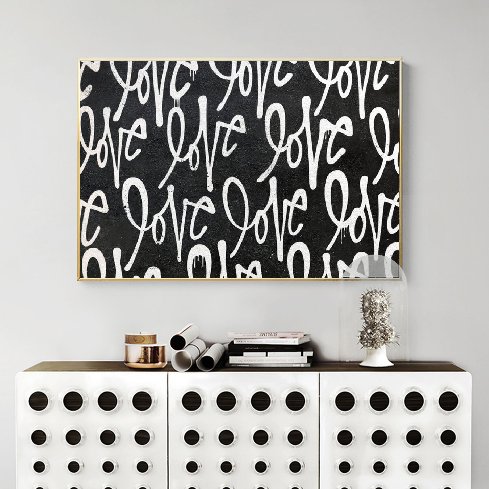 Keith Haring Loves Painting Keith Haring Loves Art Keith Haring Loves 3D Texture Wall Painting