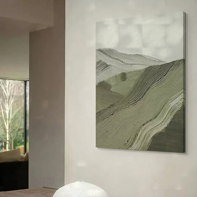 Wabi-sabi abstract painting wabi-sabi art wabi-sabi wall art brown abstract painting wabi-sabi home decor Minimalist abstract wall art