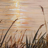 Sunrise Oil Painting Large Landscape Art Large Landscape Wall Art Landscape Painting on Canvas