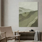 Wabi-sabi abstract painting wabi-sabi art wabi-sabi wall art brown abstract painting wabi-sabi home decor Minimalist abstract wall art