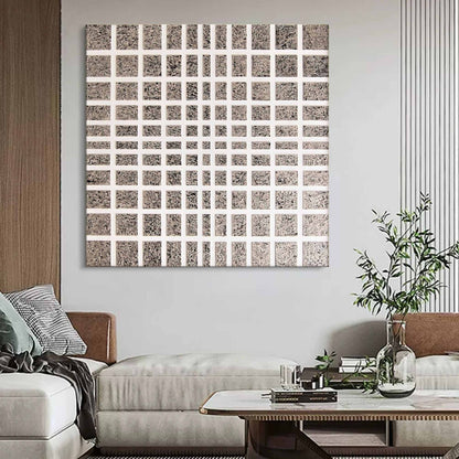Gray Oil Paintings 3D Gray Textured Art Abstract Gray Wall Art Gray Minimalist Art Abstract Painting