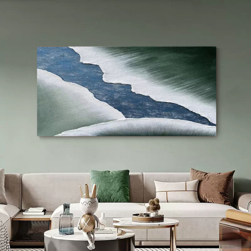 Large White 3D Abstract Painting Large White 3D Minimalist Art Large Textured Wall Art 3D Plaster Art
