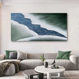 Large White 3D Abstract Painting Large White 3D Minimalist Art Large Textured Wall Art 3D Plaster Art