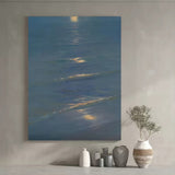 Large 3D Landscape Art Landscape 3D Texture Wall Painting Landscape Oil Painting on Canvas