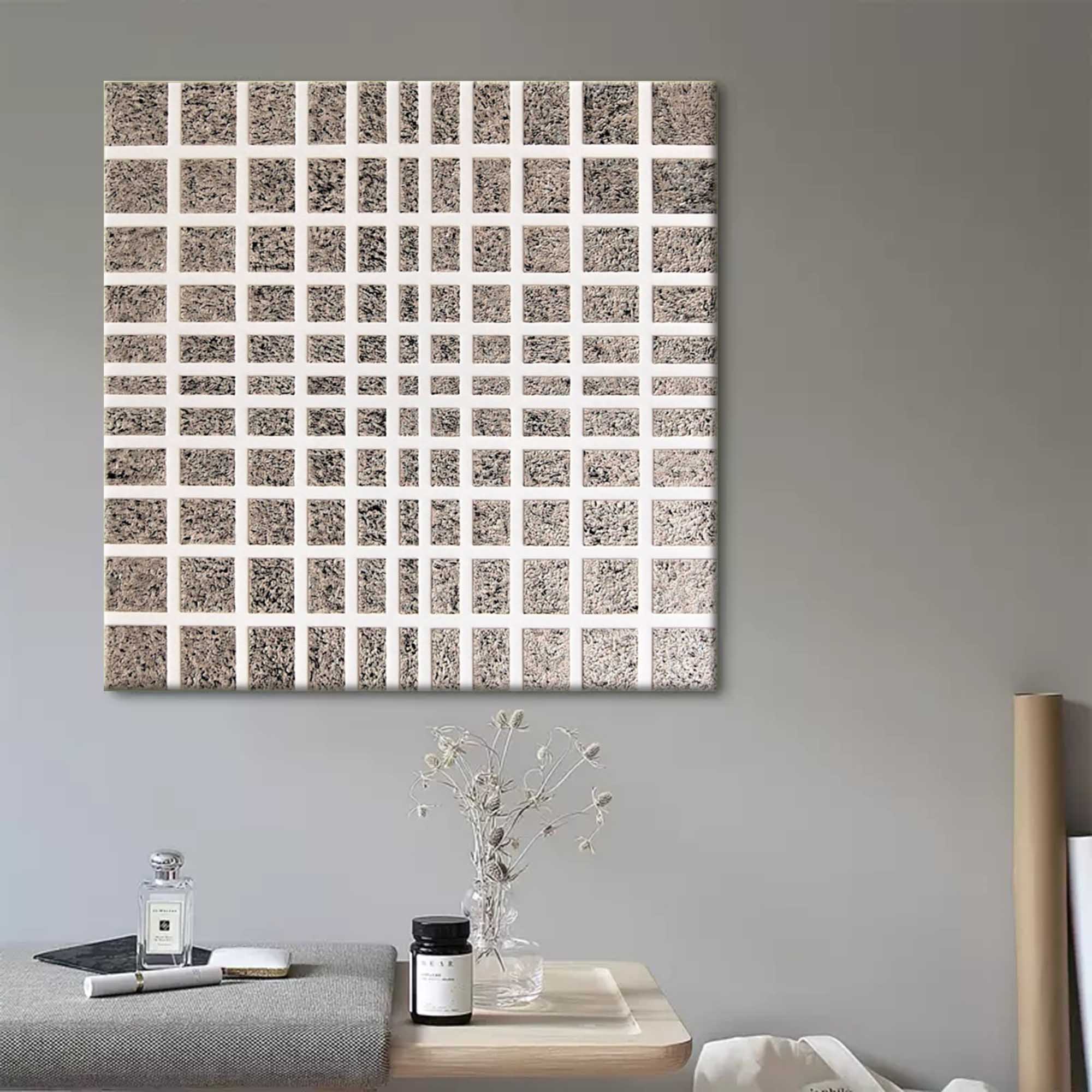 Gray Oil Paintings 3D Gray Textured Art Abstract Gray Wall Art Gray Minimalist Art Abstract Painting