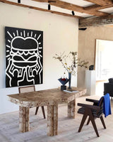 Keith Haring Painting Keith Haring 3D Texture Wall Painting Keith Haring Pop Art Keith Haring Canvas Art