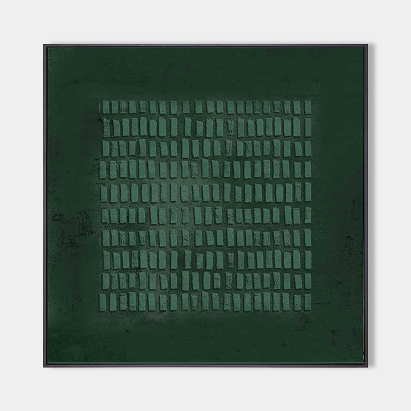 Green painting green abstract art canvas green abstract art canvas Wabi-Sabi Wall Art minimalist painting 3d texture wall art green wall art