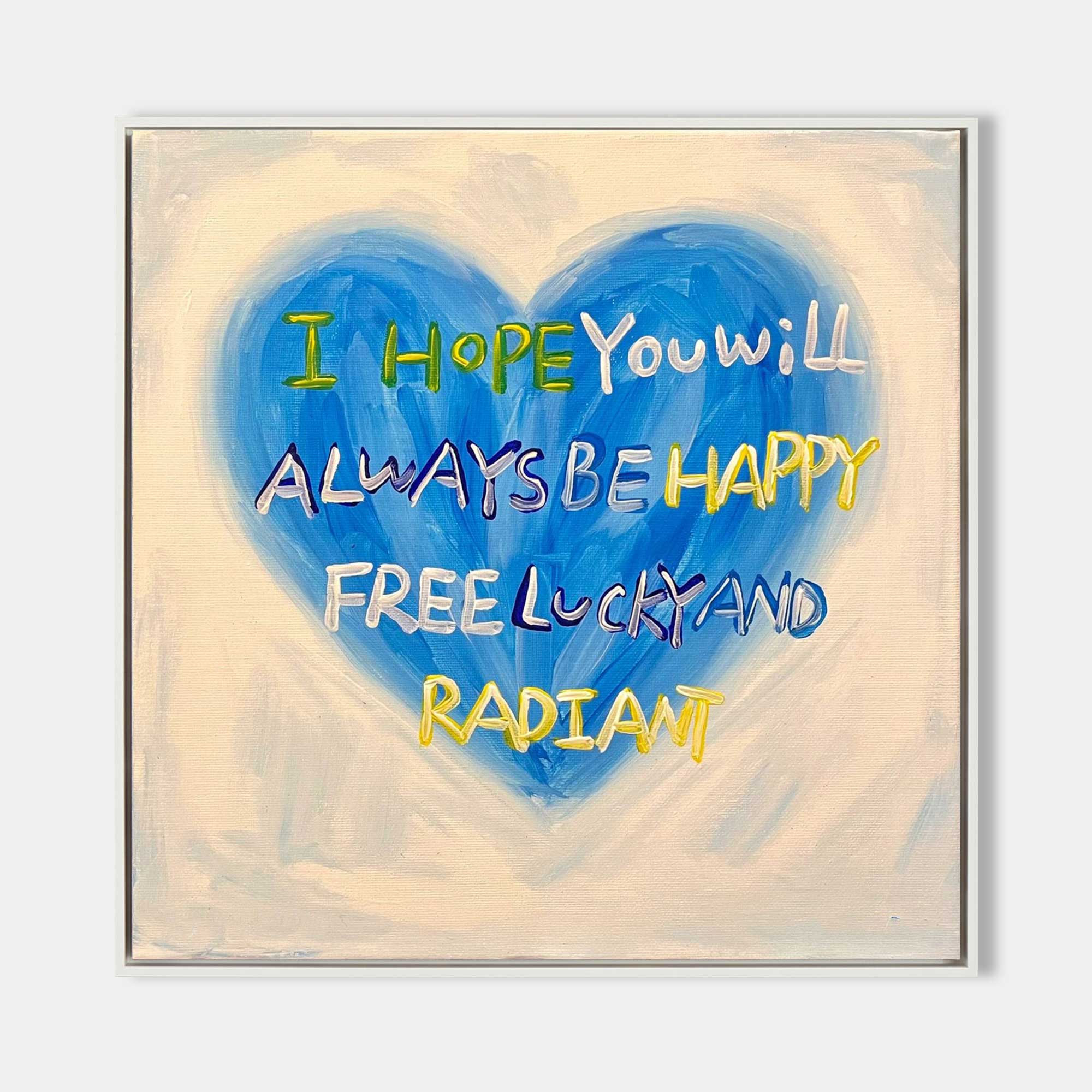 Minimalist Love Heart Wall Art Heart Texture Canvas Painting Decorative Painting for Boyfriend
