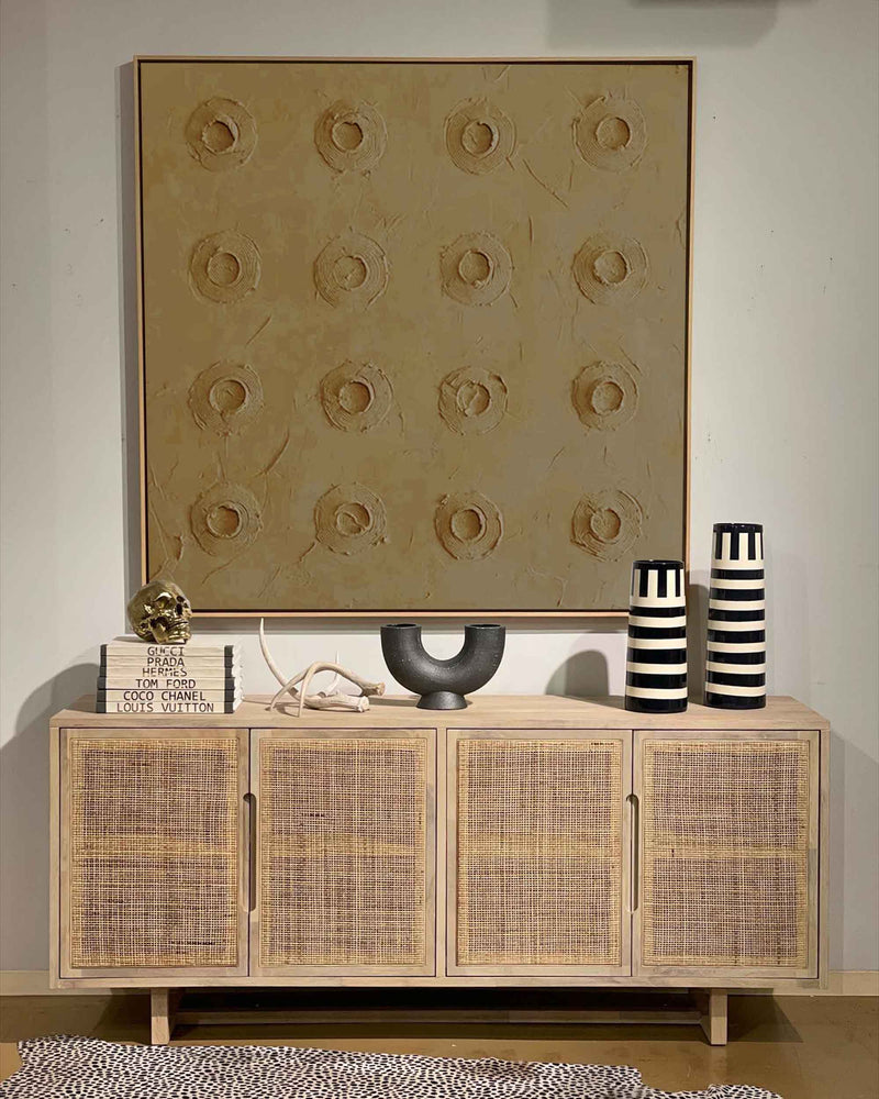 Wabi Sabi Abstract Painting Brown Textured Wall Art Brown Oil Painting Brown Minimalist Art on Canvas
