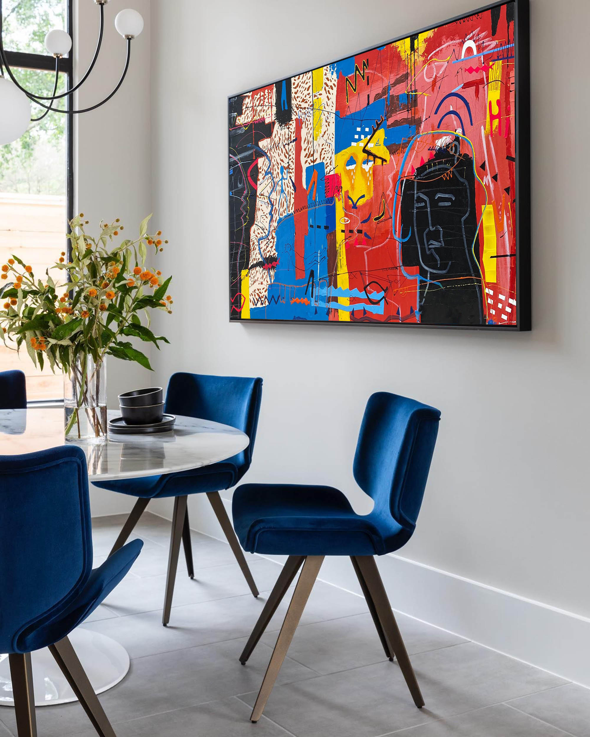 Panoramic Abstract Graffiti Art Large Graffiti Art Canvas Abstract Graffiti Wall Art Modern Graffiti Art For Sale