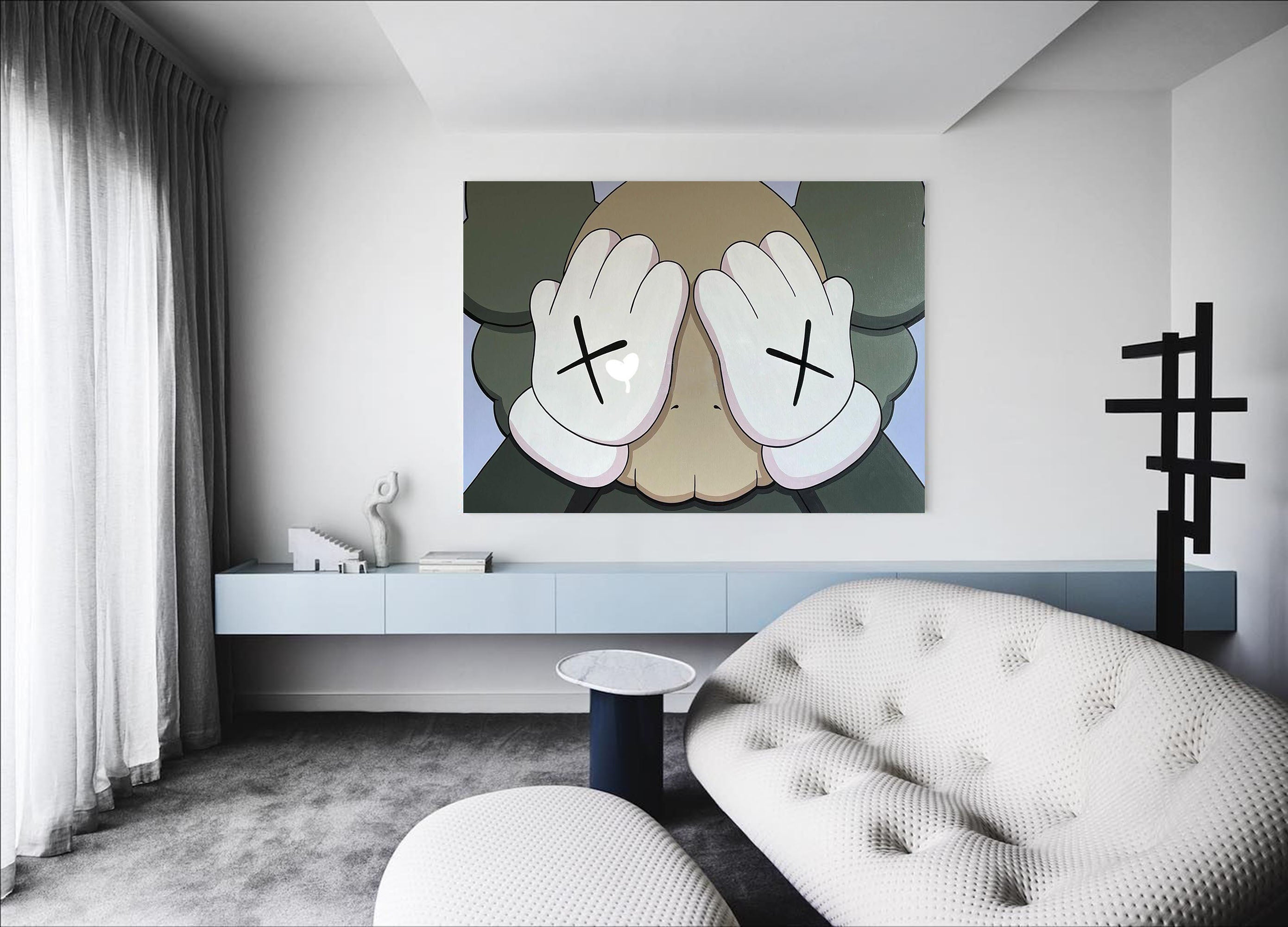 Kaws Painting Kaws Pop Art Kaws Wall Art Kaws Artwork Kaws Graffiti Art Kaws Canvas Art